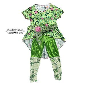 DC Comics Green and Pink Superhero Kids Costume